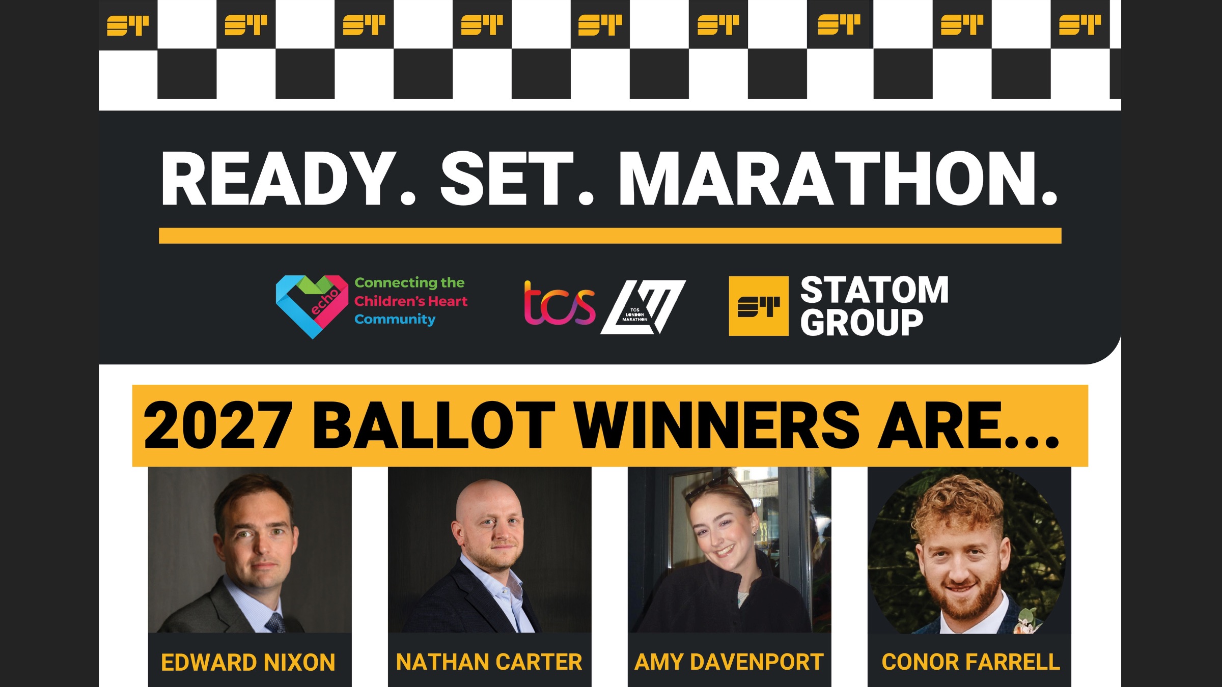 Statom Group - 2027 TCS London Marathon Team Announced